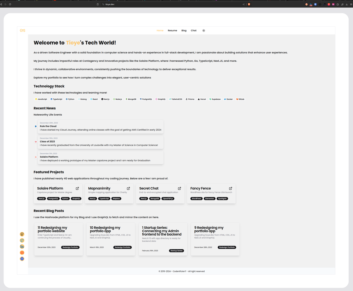 12 Redesigning my portfolio website