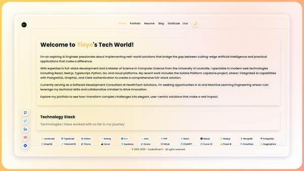 🎨 17 Redesigning My Portfolio Website